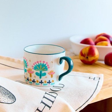 Кружка Homla GILLIAN SUMMER 400 мл Принт 222941 фото - 7