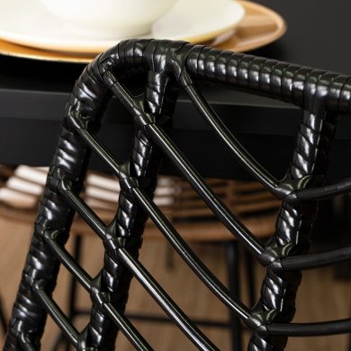 Барний стілець Mebel Elit JERRY Чорний - 12 Барний стілець Mebel Elit JERRY Чорний ME.JERRY/CZ/CZ/RT/H фото - 12