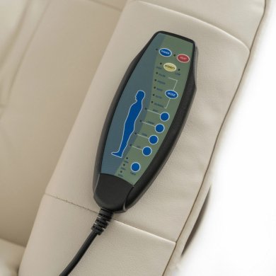 Кресло мягкое массажное с реклайнером Mebel Elit WEST Бежевый ME.WEST/BZ/E/FW фото - 11