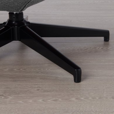 IKEA Крісло м'яке поворотне HAVBERG Сірий (ИКЕА ХАВБЕРГ) 50514894 фото - 7