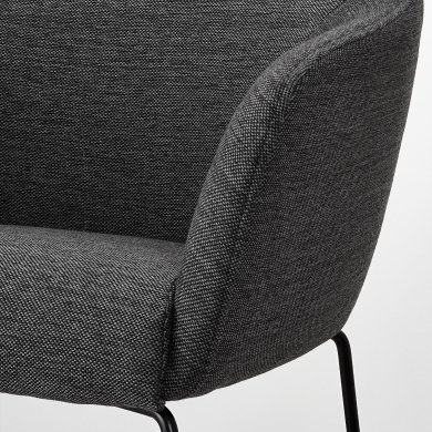 IKEA Барный стул TOSSBERG Темно-серый (ИКЕА ТОССБЕРГ) 00568238 фото - 3
