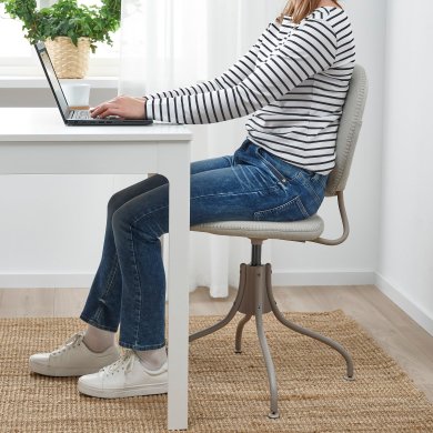 IKEA Офисное кресло BJORKBERGET Бежевый (ИКЕА BJORKBERGET) 20308678 фото - 5