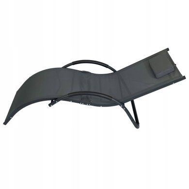 Шезлонг Kontrast SWING Серый - 2 Шезлонг Kontrast SWING Серый 5.10.14188 фото - 2