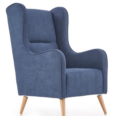 Крісло м'яке Halmar Chester Синій V-PL-CHESTER-FOT-GRANATOWY фото - 3