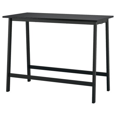 IKEA Письменный стол для работы сидя/стоя MITTZON Черный (ИКЕА МИЦОН) 29514650