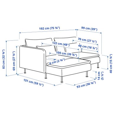 IKEA SODERHAMN (ИКЕА СЁДЕРХАМН) 39430645 фото - 3