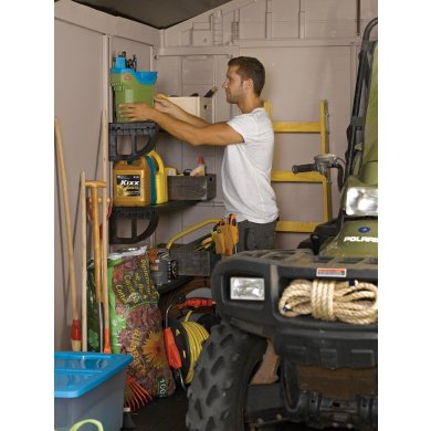 Садовый домик Keter FACTOR 257х255х243 см Бежевый 230453-1 фото - 7