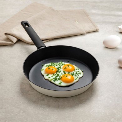 Сковорода Homla TIMBRELL 24 см Кремовый 239033 фото - 7