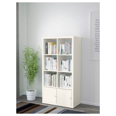 IKEA Стеллаж KALLAX Белый (ИКЕА КАЛЛАКС) 99017186 фото - 3