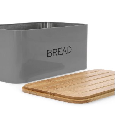 Хлебница Homla KINE 30x18х13 см Серый 200613 фото - 5