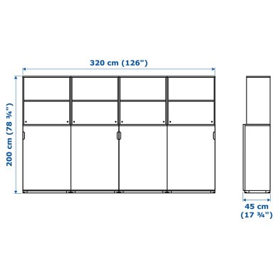 IKEA Стеллаж GALANT Дерево (ИКЕА ГАЛАНТ) 79285255 фото - 2