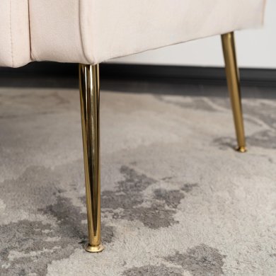 Кресло мягкое Mebel Elit DIANA Welur Бежевый ME.DIANA/BZ/ZL/V/FW фото - 13