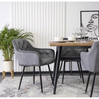 Обідній стілець Mebel Elit VIKI Сірий - 8 Обідній стілець Mebel Elit VIKI Сірий ME.VIKI/P/V/K фото - 8