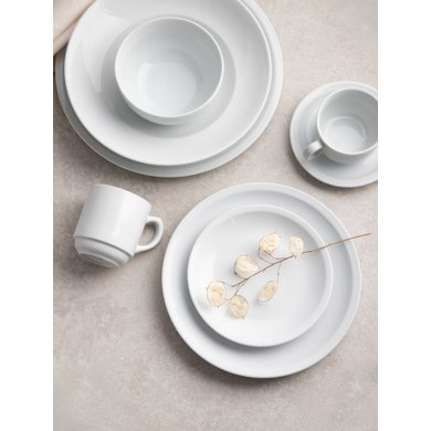 Обеденная тарелка Homla VIENNA 25,5 см Белый 239725 фото - 2