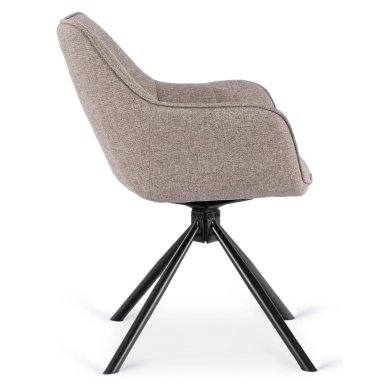 Обеденный стул поворотный Mebel Elit PEONY 2 Капучино ME.PEONY2/CAP/T/K фото - 3