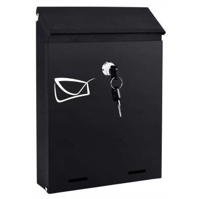 Почтовый ящик Chomik HERON 18,5x5,5x26 см Антрацит TIS8220 фото - 2