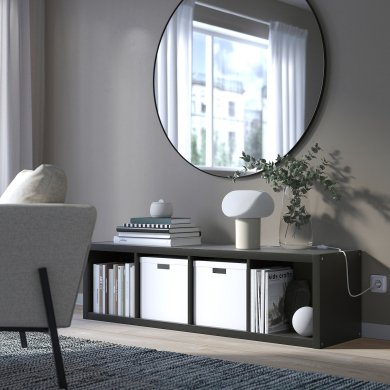 IKEA Стеллаж KALLAX Коричневый (ИКЕА КАЛЛАКС) 40275846 фото - 15