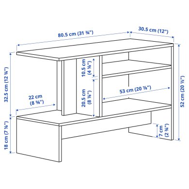 Журнальный стол HOLMERUD Дерево - 2 IKEA Журнальный стол HOLMERUD Дерево (ИКЕА ХОЛЬМЕРУД) 40541421 фото - 2