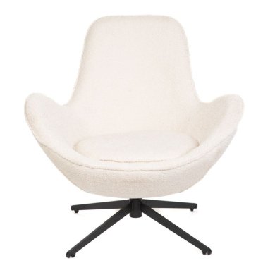 Кресло мягкое поворотное Homla LUNAIRE BOUCLE Бежевый - 2 Кресло мягкое поворотное Homla LUNAIRE BOUCLE Бежевый 227086 фото - 2