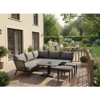 Комплект садовой мебели Garden Line TALLINN Серый ALM8123 фото - 6