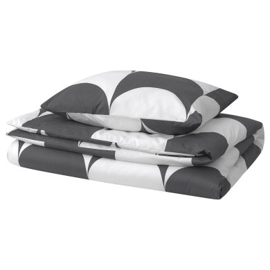 IKEA Комплект постельного белья BRUKSVARA 150х200 см Принт (ИКЕА БРУКСВАРА) 20573719