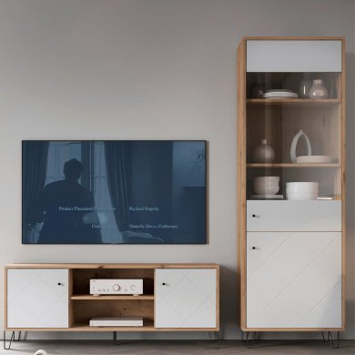 Тумба під ТВ Mebel Elit BACARDI Дуб артизан - 5 Тумба під ТВ Mebel Elit BACARDI Дуб артизан W.BILBAO/BL2/DA/B/RTV фото - 5