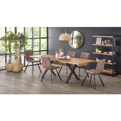 Раскладной обеденный стол Halmar XAVIER Дуб - 2 Раскладной обеденный стол Halmar XAVIER Дуб V-PL-XAVIER-ST фото - 2