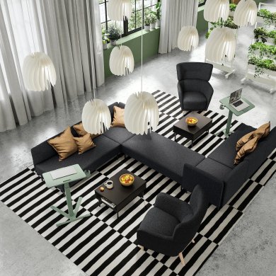 IKEA Складаний стіл для ноутбука MITTZON Зелений (ИКЕА МИЦОН) 70498195 фото - 2