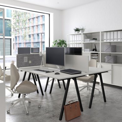 IKEA Письмовий стіл TROTTEN Білий (ИКЕА ТРОТТЕН) 39429562 фото - 4