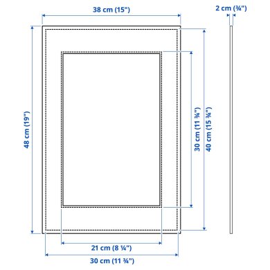 IKEA Рамка DALSKARR (ИКЕА ДАЛЬСКАРР) 20374215 фото - 11