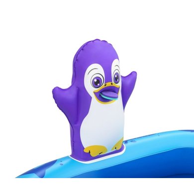 Надувной детский бассейн Bestway 53156 POLAR PALS 134х131х73 см Принт BES53156 фото - 4