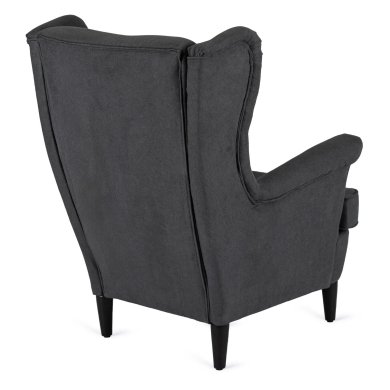 Кресло мягкое с пуфом Mebel Elit EVAN 2 Темно-серый - 3 Кресло мягкое с пуфом Mebel Elit EVAN 2 Темно-серый ME.EVAN2/CP/CZ/T/FWPD фото - 3