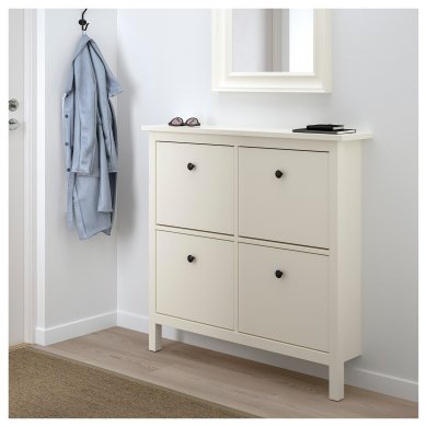 Шкаф для обуви HEMNES - 12 IKEA Шкаф для обуви HEMNES (ИКЕА ХЕМНЭС) 60156121 фото - 12