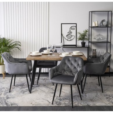 Обідній стілець Mebel Elit VIKI Сірий - 5 Обідній стілець Mebel Elit VIKI Сірий ME.VIKI/P/V/K фото - 5