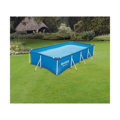 Каркасний басейн Bestway 56424 STEEL PRO 400x211x81 см Синій BES56424 фото - 3