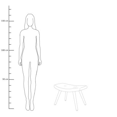 Подставка для ног Homla MOSS Welur Розовый - 6 Подставка для ног Homla MOSS Welur Розовый 158441 фото - 6