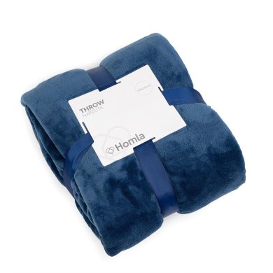 Покрывало Homla ROTE 200x220 см Темно-синий 210215 фото - 5