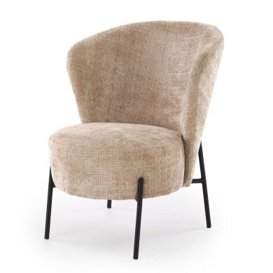 Крісло м'яке Halmar CEZAR Бежевий V-CH-CEZAR-FOT-BEŻOWY