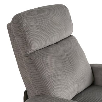 Кресло мягкое раскладное с реклайнером Mebel Elit DANNY Velvet Серый - 9 Кресло мягкое раскладное с реклайнером Mebel Elit DANNY Velvet Серый ME.DANNY/P/SZTR/FW фото - 9