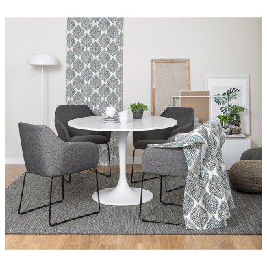 IKEA Обідній стілець TOSSBERG Сірий (ИКЕА ТОССБЕРГ) 90435324 фото - 4