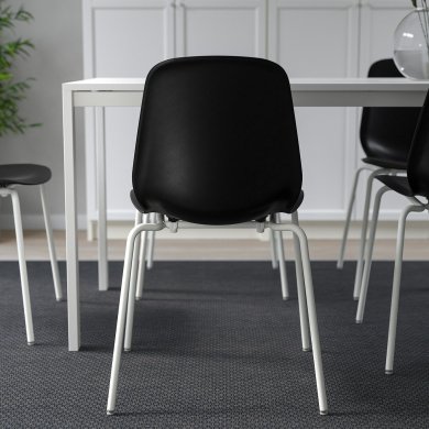 IKEA Обеденный стол LIDAS Черный (ИКЕА ЛИДАС) 59505569 фото - 9