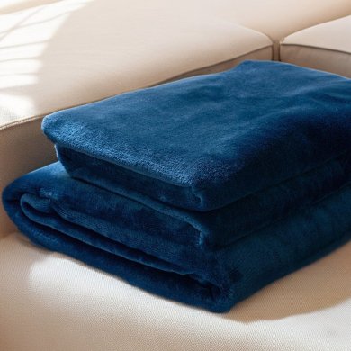 Плед Homla ROTE 150x200 см Синий 239089 фото - 4