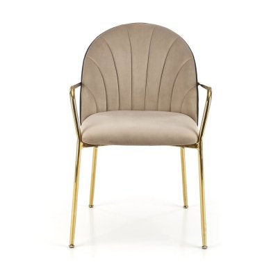 Обеденный стул Halmar K500 Бежевый - 6 Обеденный стул Halmar K500 Бежевый V-CH-K/500-KR фото - 6