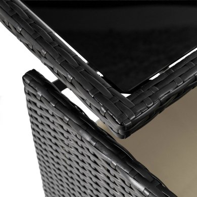 Комплект садовой мебели Mebel Elit BONITO Черный ME.BONITO/CZ/RT/OGR/ZES фото - 11