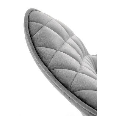 Обідній стілець поворотний Halmar K520 Попелястий V-CH-K/520-KR-C.POPIEL фото - 8