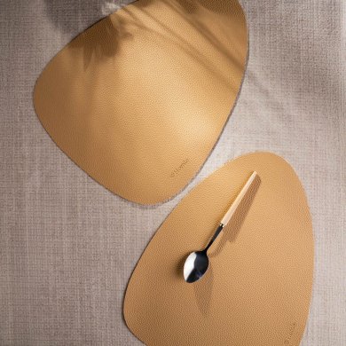 Набір сервірувальних килимків Homla FEMELO 30x38 см 2 шт Бежевий 242216 фото - 4