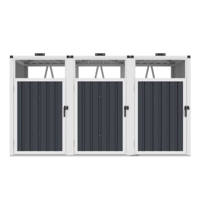 Бокс для сміттєвих баків Сorciano HOLLY C Антрацит - 2 Бокс для сміттєвих баків Сorciano HOLLY C Антрацит 5901721052000 фото - 2