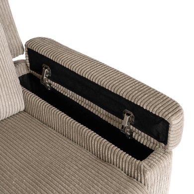 Кресло мягкое раскладное с реклайнером Mebel Elit SPENCER Velvet Бежевый ME.SPENCER/BZ/SZTR/FW фото - 13