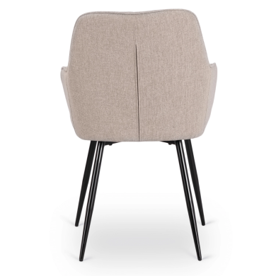 Обеденный стул Mebel Elit MALAGA Бежевый ME.MALAGA/BZ/CZ/T/K фото - 4