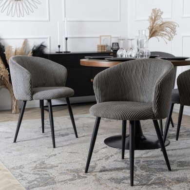 Обідній стілець Mebel Elit TAYLOR Velvet Сірий ME.TAYLOR/P/SZTR/K фото - 7